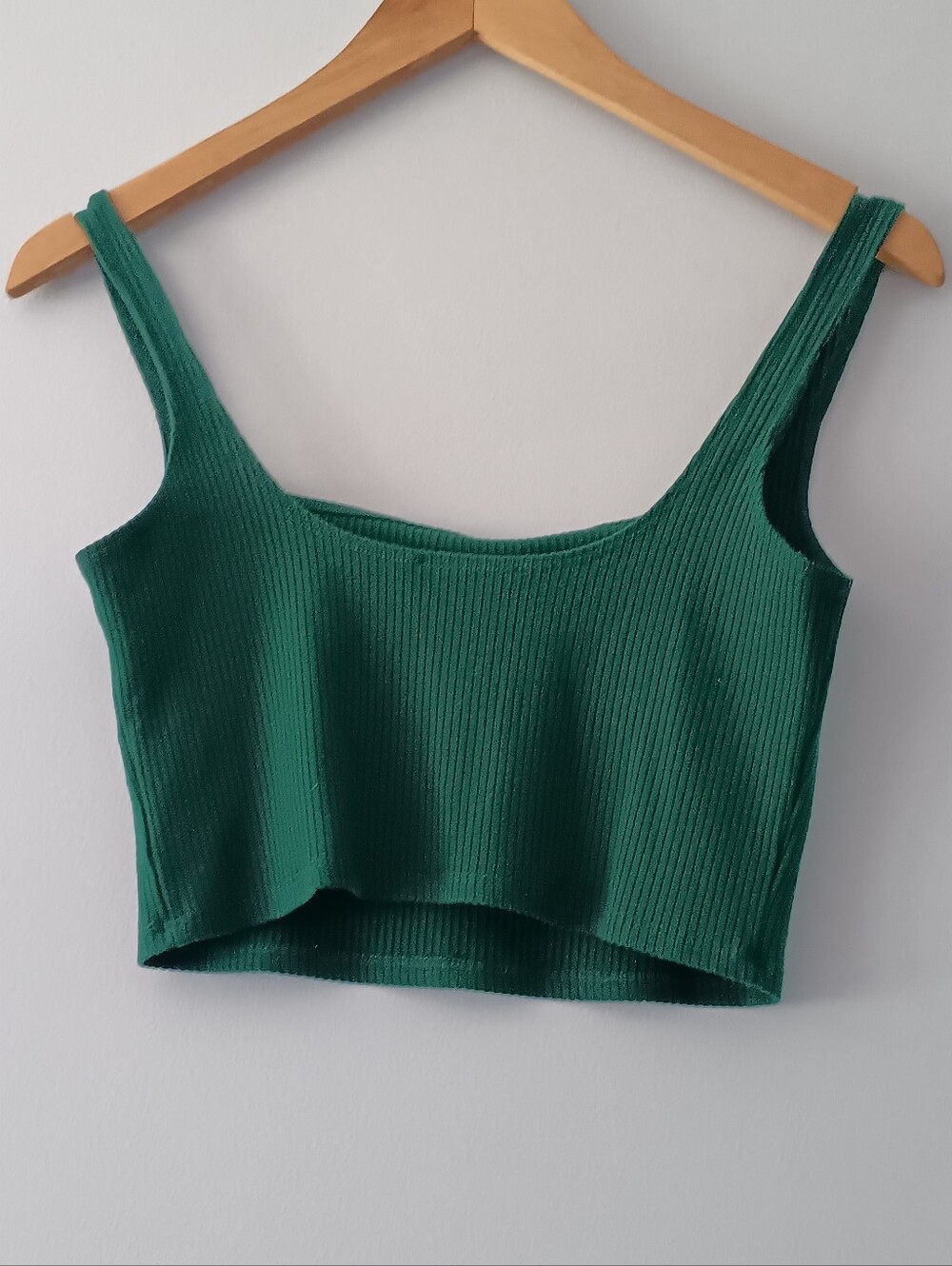 Reformation Ribbed Green Tank  S - Picture 2 of 6